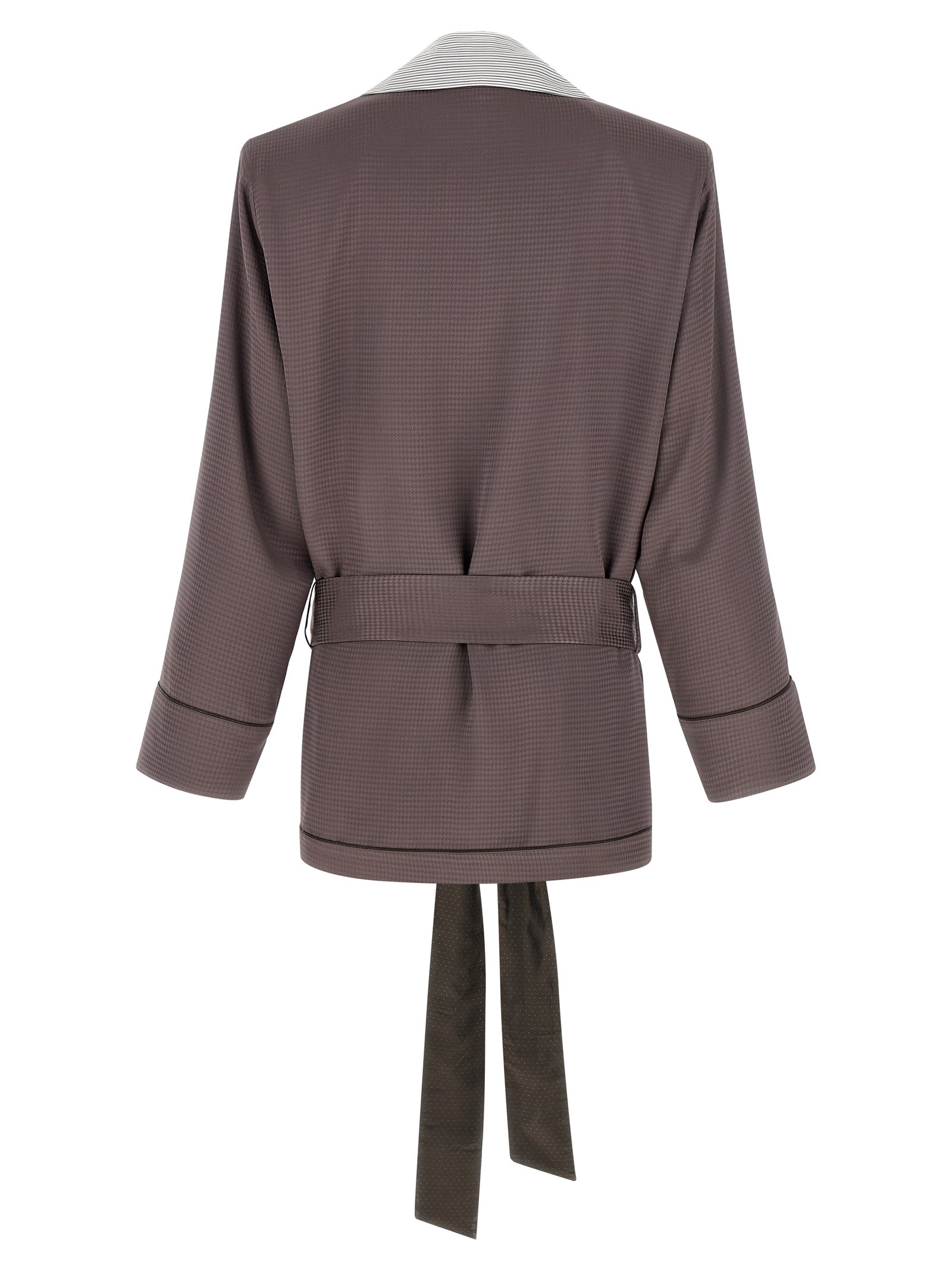 Purple Viscose Blazer