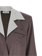 Purple Viscose Blazer