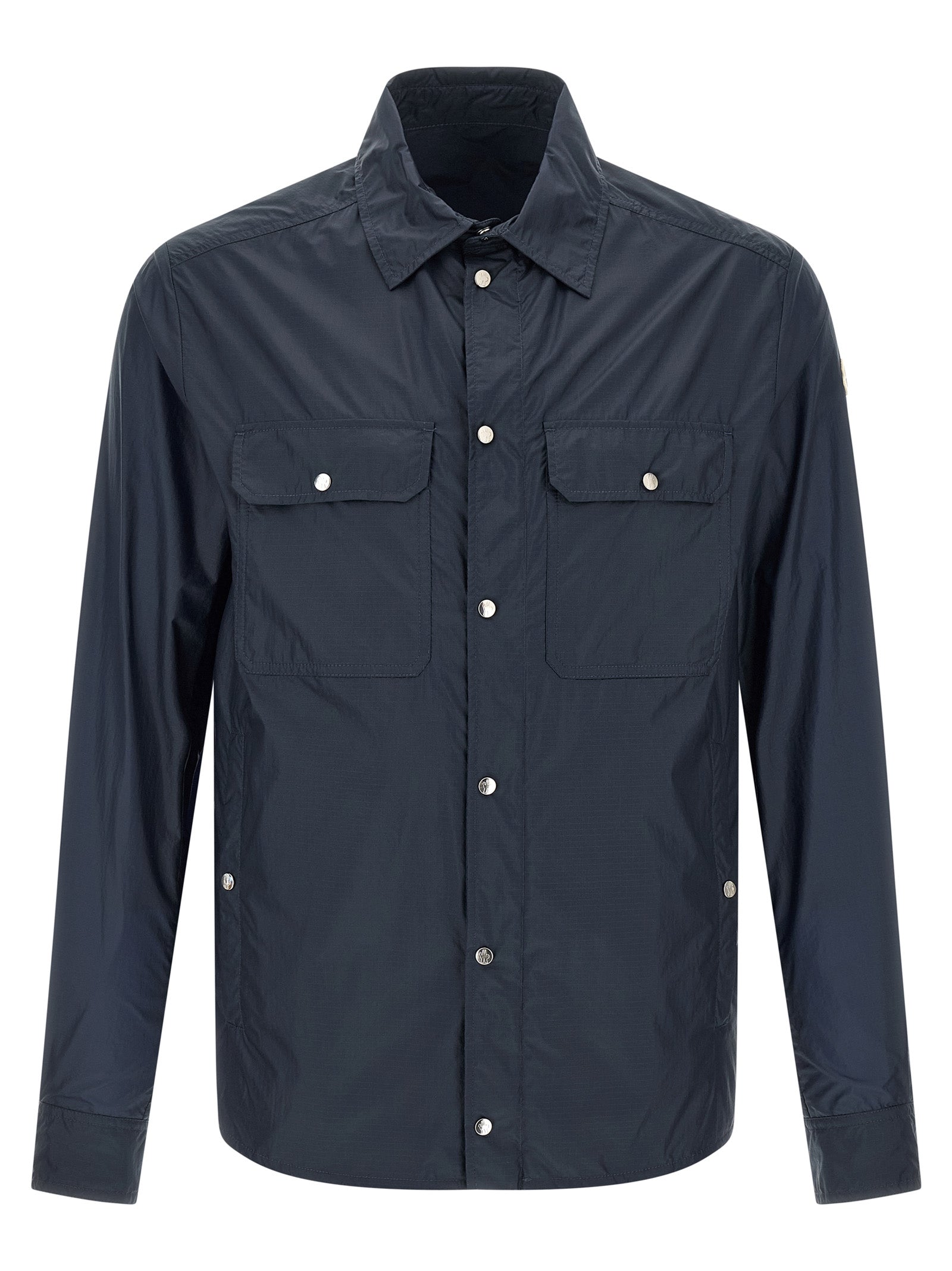 Blue Polyamide Blouse