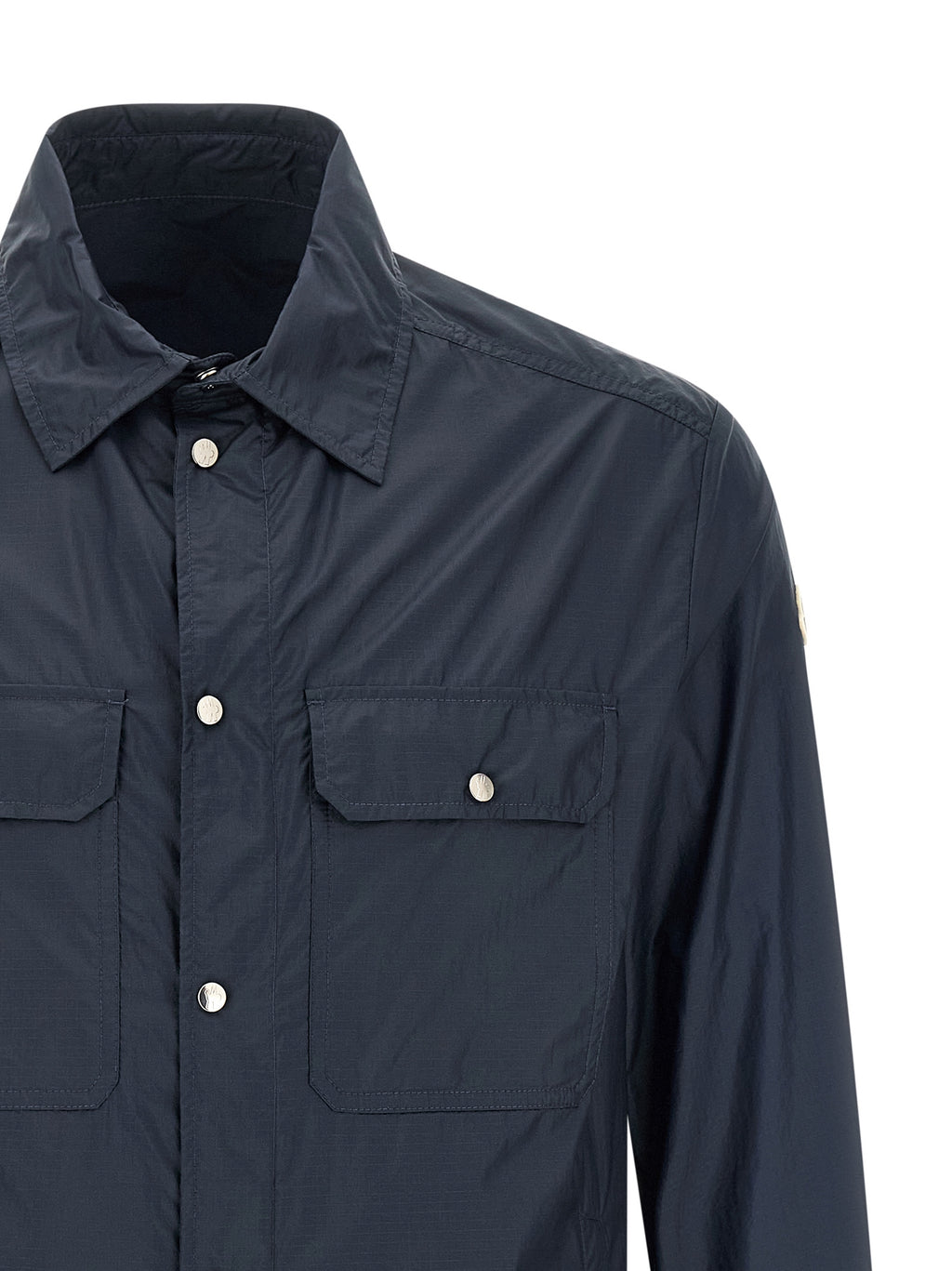 Blue Polyamide Blouse