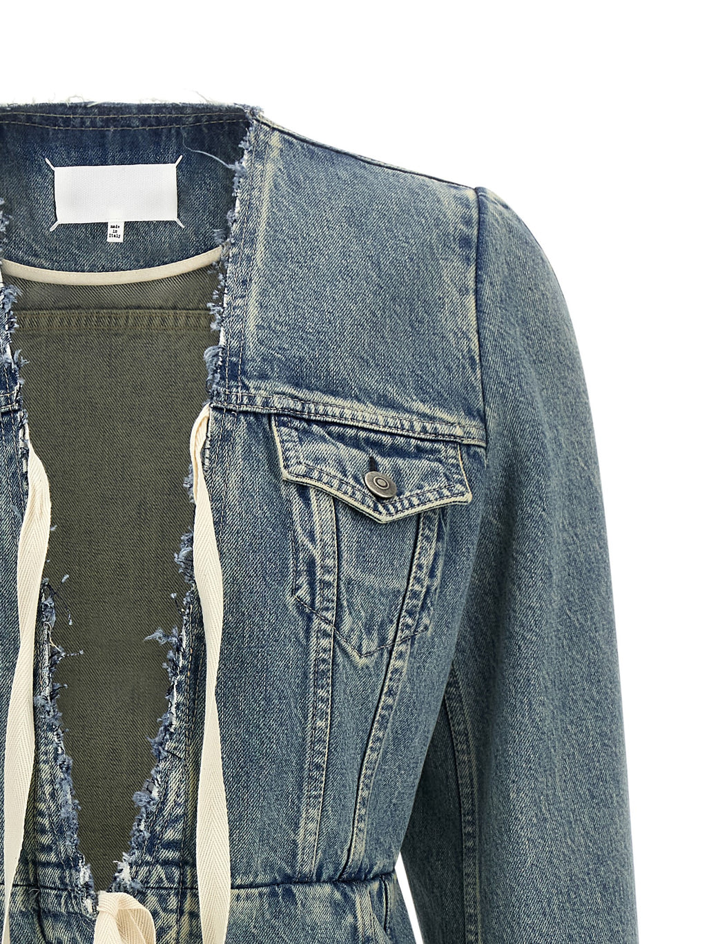 Blue Cotton Denim Jacket