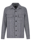 Blue Linen Blouse