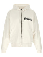 White Cotton Sweatshirt