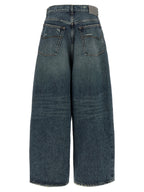 Blue Cotton Relaxed Fit Jeans