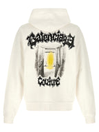 White Cotton Sweatshirt