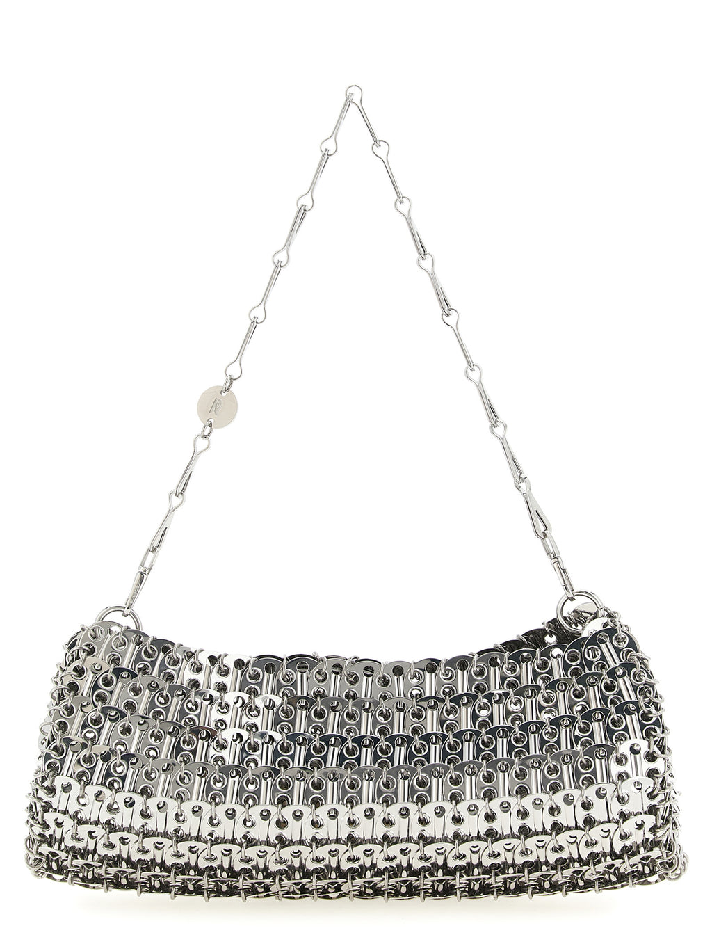 Silver Brass Clutch Bag