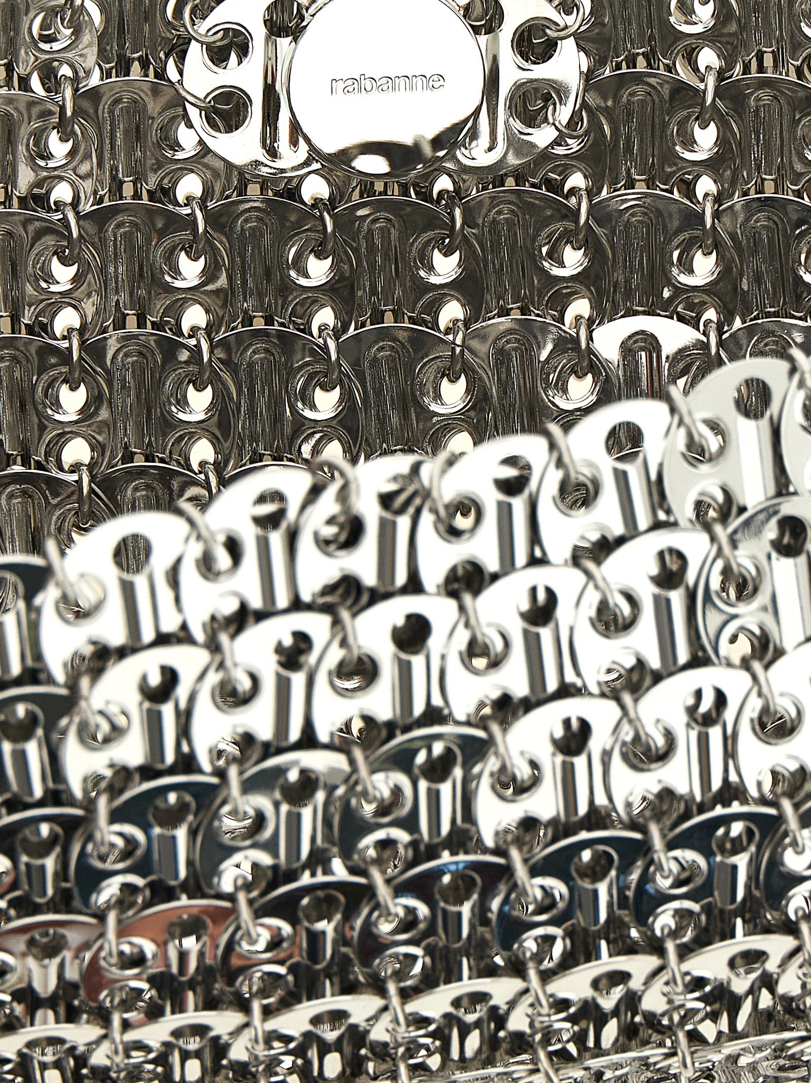 Silver Brass Clutch Bag