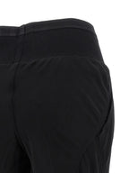 Black Silk Flared Pants