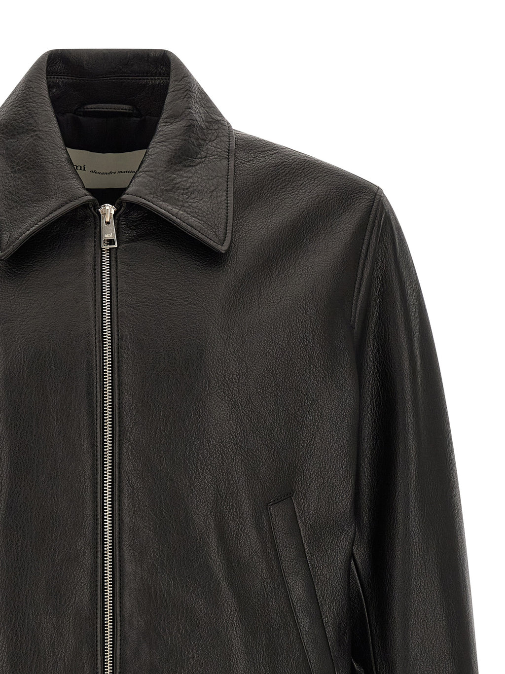 Black Lamb Leather Leather Jacket
