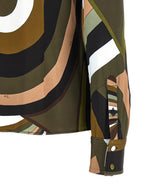 Multicolor Viscose Blouse