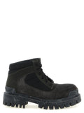 Brown Calfskin Ankle Boots