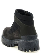 Brown Calfskin Ankle Boots