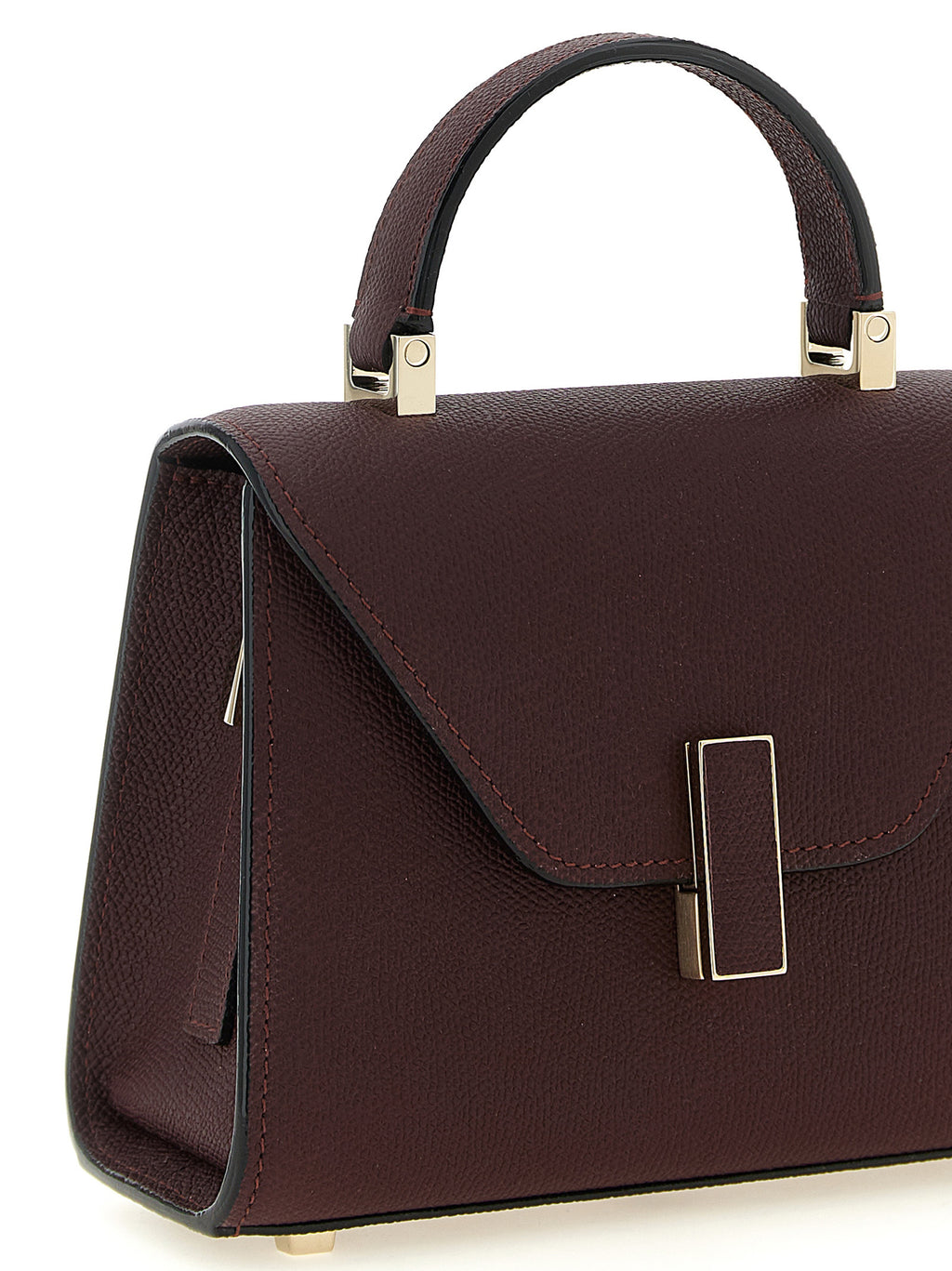 Bordeaux Calfskin Crossbody Bag
