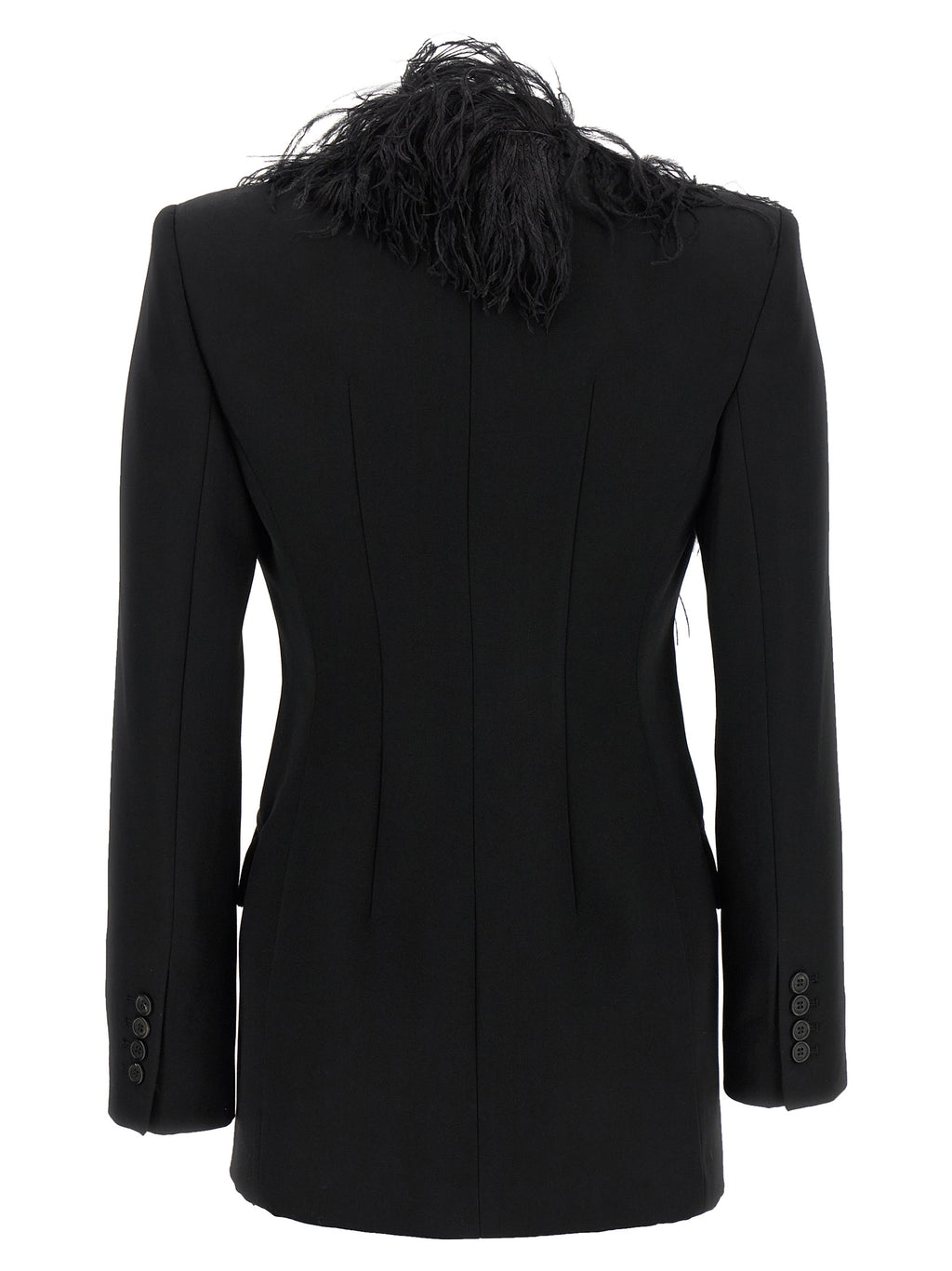 Black Virgin Wool Blazer