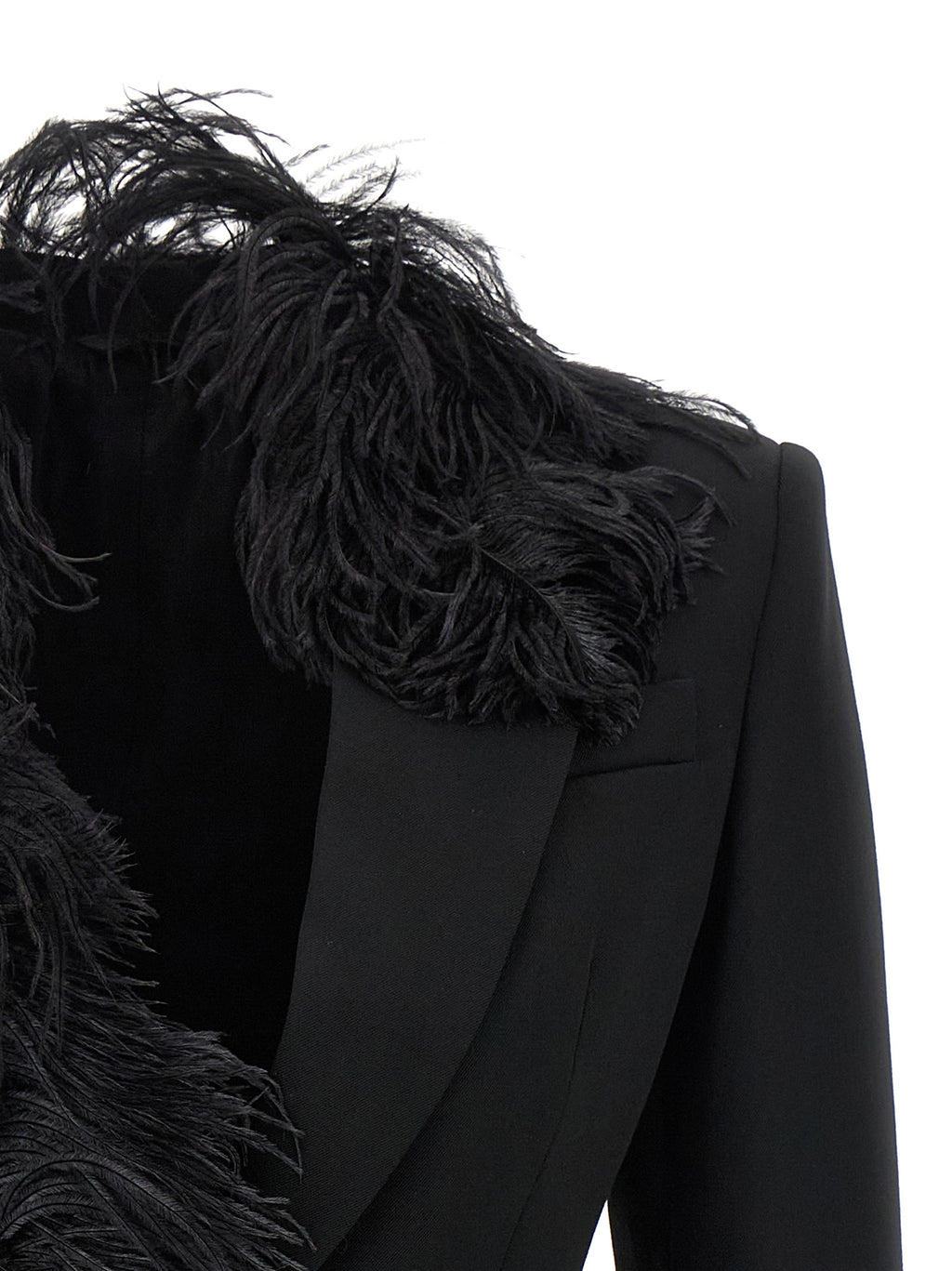 Black Virgin Wool Blazer