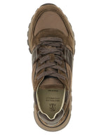 Bicolor Calfskin Athletic Sneakers