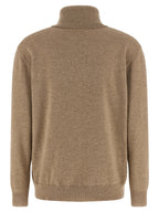 Beige Cashmere Cardigan