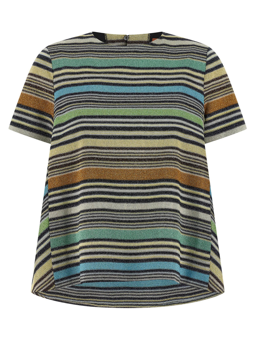 Multicolor Viscose T-Shirt