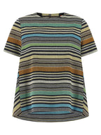 Multicolor Viscose T-Shirt
