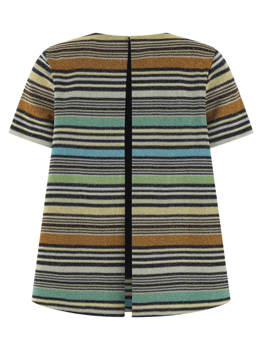 Multicolor Viscose T-Shirt