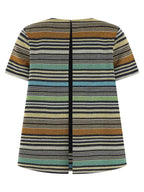 Multicolor Viscose T-Shirt