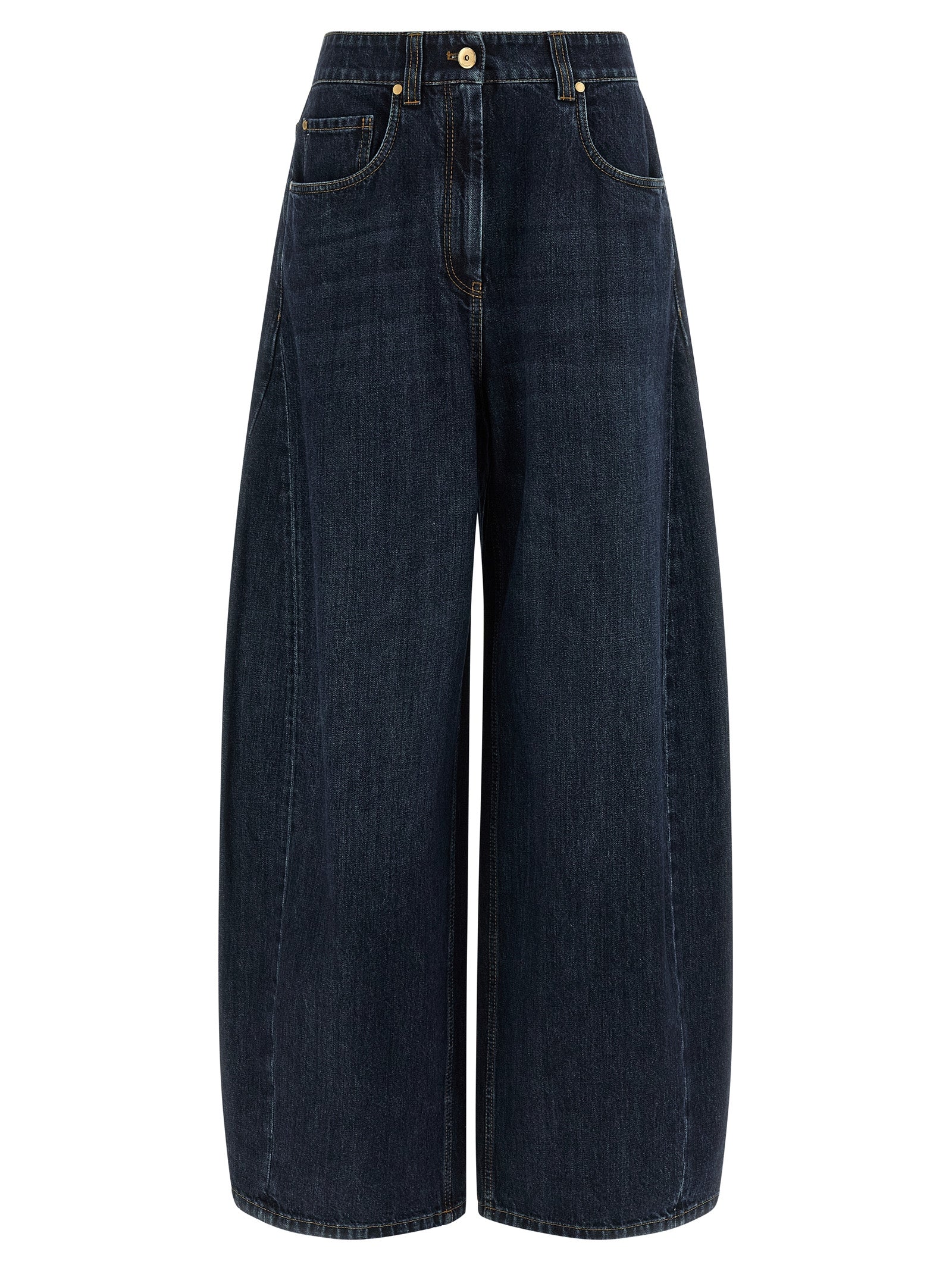 Blue Cotton Jeans Denim
