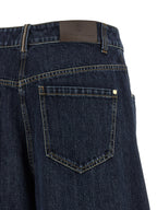 Blue Cotton Jeans Denim