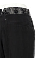 Black Copper Casual Pants