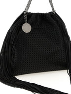 Black Polyamide Shoulder Bag