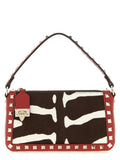 Multicolor Calfskin Shoulder Bag