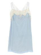 Blue Copper Short Dress