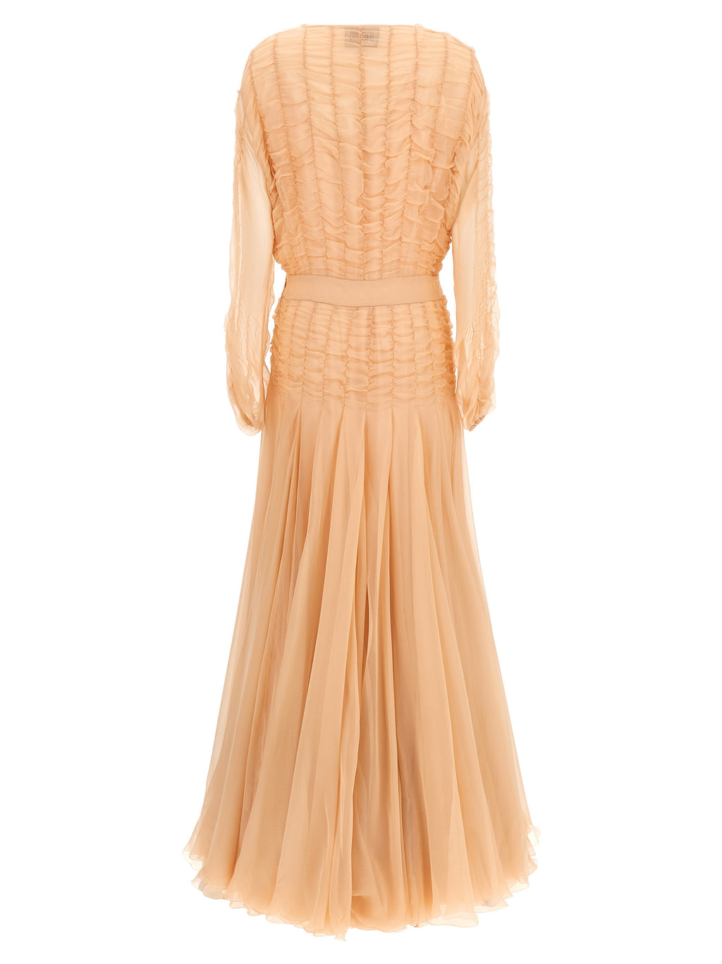 Multicolor Cotton Long Dress