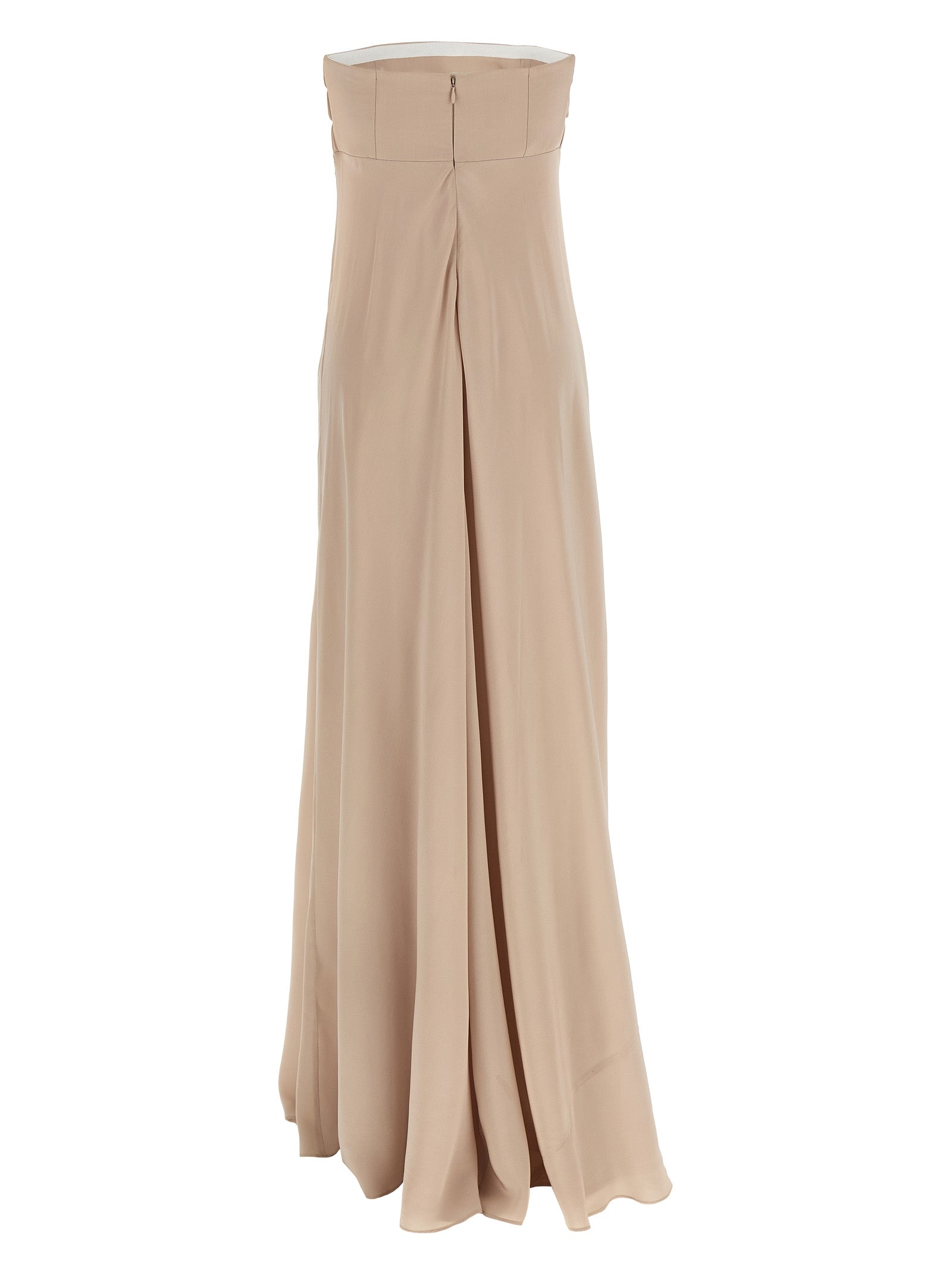 Multicolor Silk Long Dress