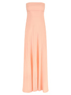 Multicolor Silk Long Dress