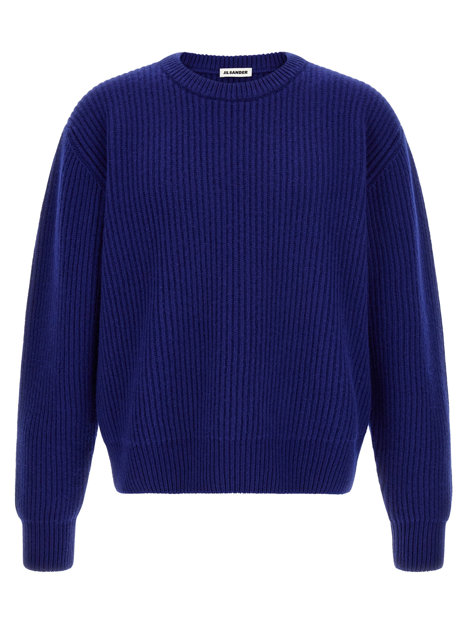 Blue Wool Cardigan