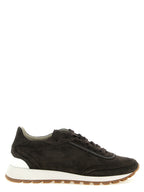 Brown Calfskin Sneakers