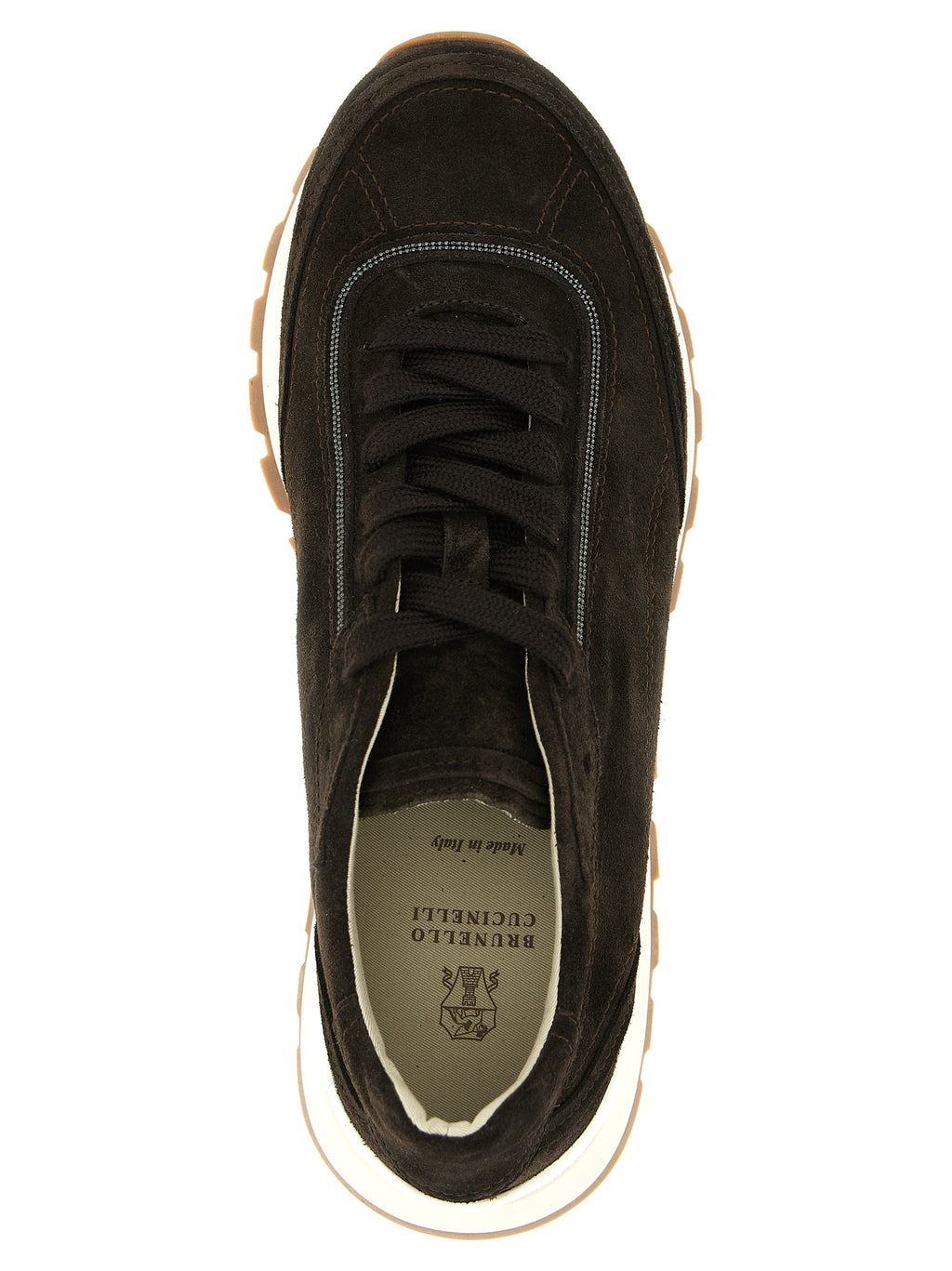 Brown Calfskin Sneakers