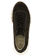 Brown Calfskin Sneakers