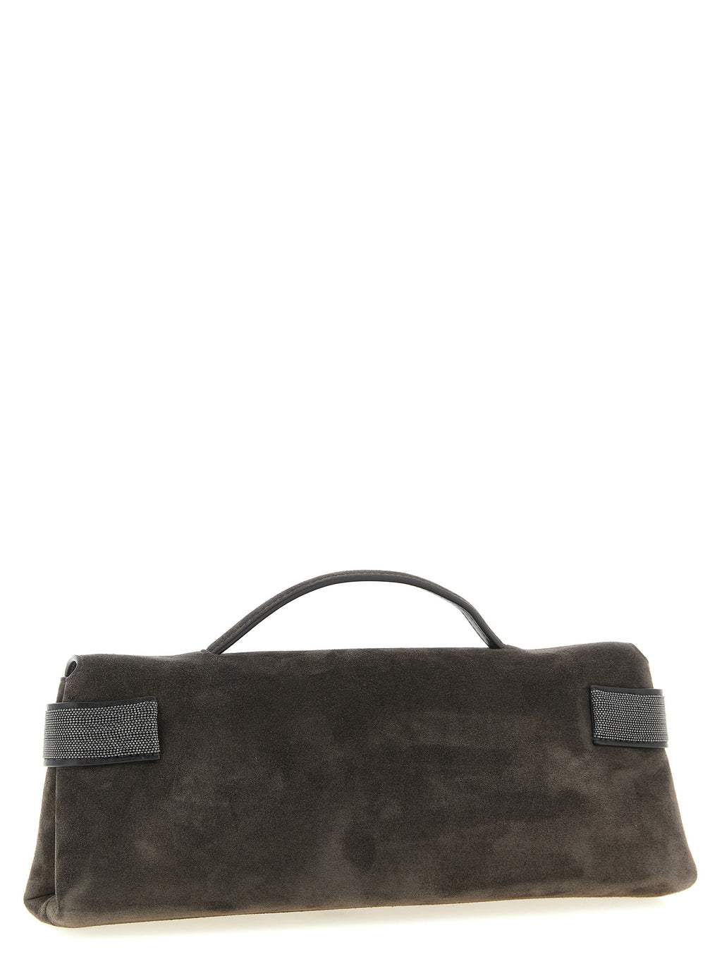 Brown Calfskin Clutch Bag