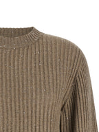 Beige Cashmere Cardigan