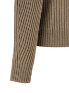 Beige Cashmere Cardigan
