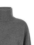 Gray Virgin Wool Cardigan