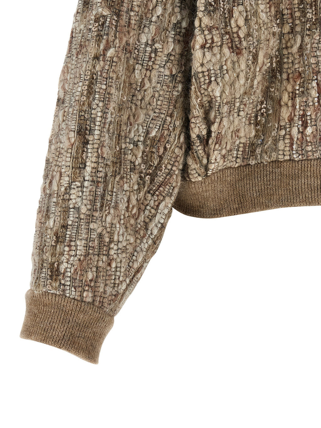 Beige Wool Cardigan