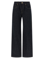 Blue Cotton Jeans Denim