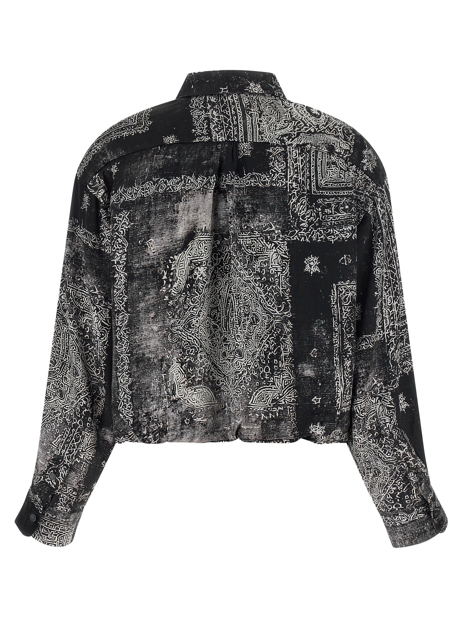 Black Silk Blouse