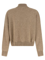 Beige Cashmere Cardigan