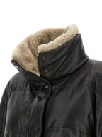 Brown Lamb Leather Leather Jacket