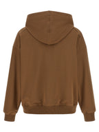 Brown Cotton Hoodie