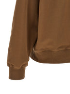 Brown Cotton Hoodie