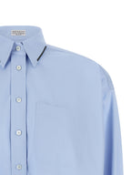 Blue Cotton Blouse